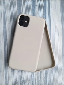 Resim More Gsm Iphone 11 Uyumlu Lansman Içi Kadife Esnek Silikon Kılıf 