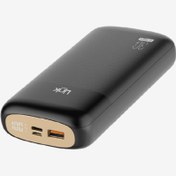 Resim Linktech PD23 Premium PD 30W 20000mAh Dijital Ekranlı Powerbank Siyah 