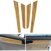 Resim Enigmatic 4 Adet Iç Kapı Paneli Kapağı Döşeme Sarı Ahşap Desenli (Yurt Dışından) 