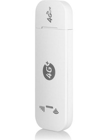 Resim Springsun 4g Lte Usb Modem Mobil Wifi Hotspot Sım Kart Yuvası İle 150mbps Dl 50mbps Ul Maksimum 10 Cihaz Harici Anten Portları 