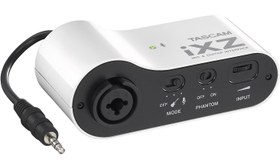 Resim Tascam IXZ Mikrofon Gitar Arabirimi iPhone iPad için Ses Kartı 