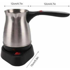 Resim Renklime Elektrikli Türk Kahvesi Makinesi Elektrikli Cevze Telveli 