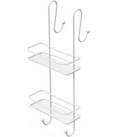 Resim Krom Duşakabin Rafı Beyaz 