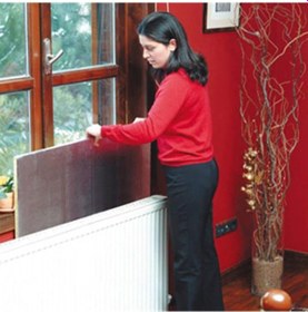 Resim Izopan Folyo Kapli Radyatör Arkaliği 55*90 