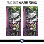 Resim Nasa Reklam Araç Kapı Direği Kaplama Folyosu 2'li Set 50x25 cm M4 