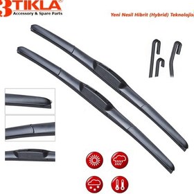 Resim Toyota Uyumlu Yaris Silecek 2000-2005 500 MM/380 MM 
