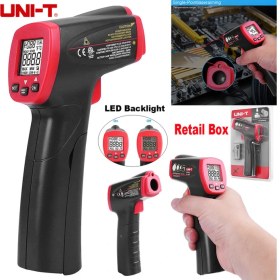 Resim Uni-T UT300S Infrared Lazer Termometre Kızılötesi Temassız Sıcaklık Ölçer 153*108*40MM 