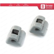 Resim Mercedes E Sınıfı için 2 Adet Sunvisor Güneşlik Klipsi Gri N11.9567 