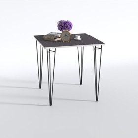 Resim Knsz yemek masası hemdem grisyh 075*080*080 mutfak ofis çalışma 