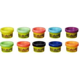 Resim +2 Yaş Bonbon Parti 10’lu Oyun Hamuru Seti (play-doh) 