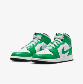 Resim Nike Air Jordan 1 Mid Basketbol Ayakkabısı 