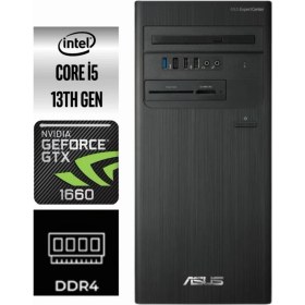 Resim Asus Expertcenter D5 Tower I5-13400 D500TE-439 8gb 2tb Gtx 1660 6gb Windows 11 Pro Masaüstü Bilgisayar 
