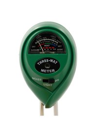 Resim Tenfowee 3 Ü 1 Arada Toprak Nem, Ph Ve Işık Ölçer - Bahçe Ve Bitki Bakımı İçin Pratik Çözüm 