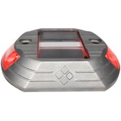 Resim İleri Trafik Güneş Enerjili Yol Butonu Kırmızı, Solar Çakar Buton 