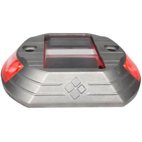 Resim İleri Trafik Güneş Enerjili Yol Butonu Kırmızı, Solar Çakar Buton 