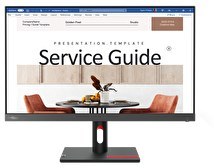 Resim Lenovo S24i-30 63DEKAT3TK 23.8" IPS 4ms 100Hz HDMI VGA VESA Monitör 