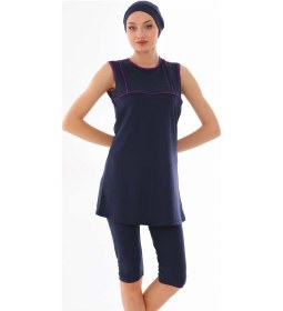 Resim Norvell Tesettür Mayo-23982 Lacivert 