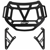 Resim GP Kompozit Honda Forza 750 2023-2024 Uyumlu Çanta Üstü Demiri Siyah 