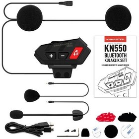 Resim Knmaster Kn550 İnterkom Siyah 