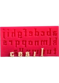 Resim Cesil Alfabe Küçük Harf Silikon Kalıp 