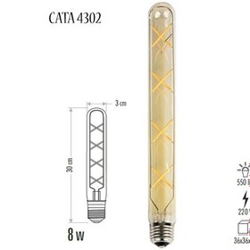 Resim Cata Ct-4302 Rustik Led Ampul Amber 