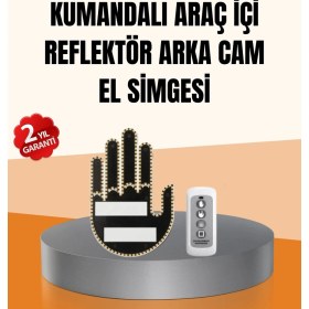 Resim 2025 Yeni Seri LED El Şekilli Park Uyarı ve Güvenlik Cihazı Orijinal 