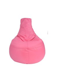 Resim Deri Armut Koltuk Küçük Pembe 67 60 25 Cm 