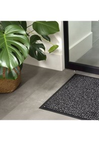 Resim Aquila Pc Tabanlı Polipropilen Kapı Önü Temizlik Paspası Gri 80x120 Cm gri 