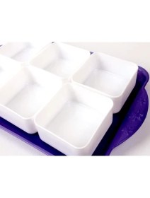 Resim Toptancı Kapında 6 Bölmeli Kahvaltılık 