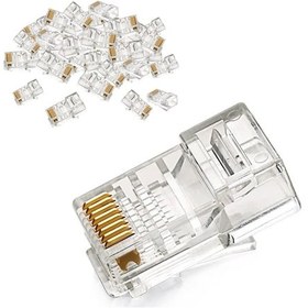 Resim Ugreen 60558 CAT6 RJ45 Bağlayıcı Ethernet Kablo Fişleri 100 Adet 