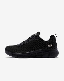 Resim Skechers Bobs Sport B Flex - Visionary Essence Kadın Siyah Spor Ayakkabı 117346 Bbk 