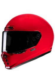 Resim HJC V10 KASK KOYU KIRMIZI 