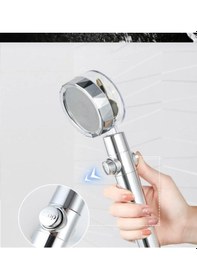 Resim İsaoğlu Yapı Turbo Duş Başlığı Ekstra Tazzikli Pervaneli Duş Sistemi Fonksiyonlu Başlık Diğer 