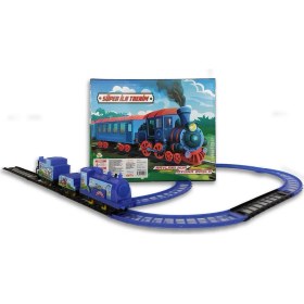 Resim UJ Toys Pilli Raylı Vagonlu Oyuncak Tren Seti 