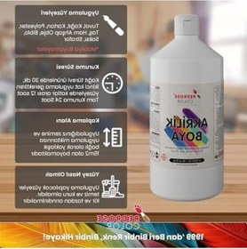 Resim Açık Pembe Akrilik Boya, 1000 Gr, Renkli Sanat Projeleri 0.2 L 