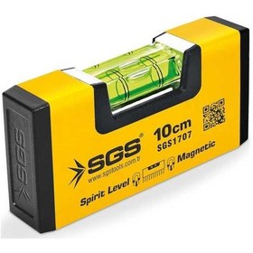 Resim Sgs 1707 Mıknatıslı Su Terazisi 10 Cm 
