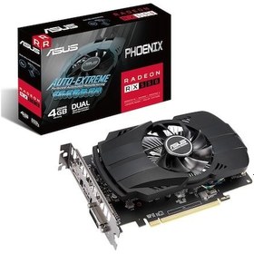 Resim Asus PH-RX550-4G-EVO 128 Bit GDDR5 4 GB Ekran Kartı 