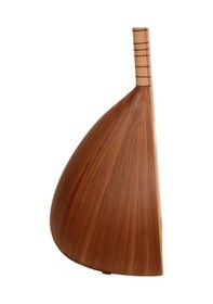 Resim Telli Çalgı Yapım Uzun Sap Yaprak Karaağaç 44,5 Tekne Profesyonel Bağlama 