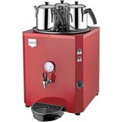 Resim Remta Jumbo Çay Makinesi 40 Litre 3 Demlik Dahil Kırmızı 