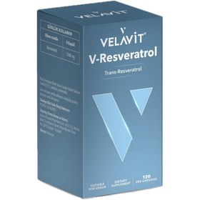 Resim Velavit V-Resveratrol 120 Kapsül 