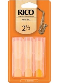 Resim Rico Royal Rja03 Alto Saxophone 2,5 Alto Saksofon Kamışı (3'lü Pa 