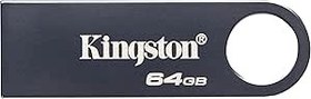 Resim Kingston DataTraveler SE9 Gen 3-64GB - 220MB/s okuma - metal - USB bellek 3.2 Gen 1 - Koyu Nikel 