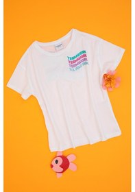 Resim U.s. Polo Assn. Kız Çocuk Beyaz Tişört 50300971-vr013 Beyaz 