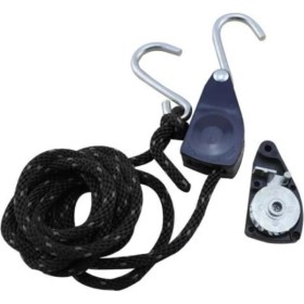 Resim Karva Makaralı Fren Sistem Gergi Halatı Kamp Araç / Göçük Ipi 