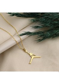 Resim Dkmn Gümüş Air Jordan Kadın Sembol Kolye (Özelleştirilebilir) Kadın Gümüş Kolye 