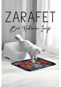 Resim Kedi Kum Paspası - Kedi Yuvası Paspası 
