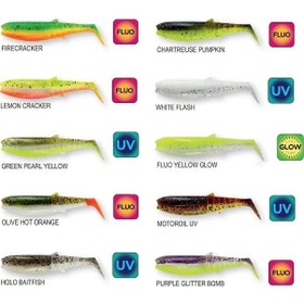 Resim Savage Gear Cannibal Shad 8cm 5gr Silikon Yem İğnesiz (Adet) 