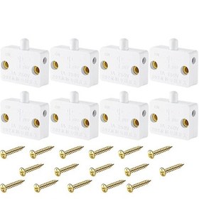 Resim Parça Dolap Lamba Anahtarı Otomatik Kapı Kontak Anahtarı Beyaz 