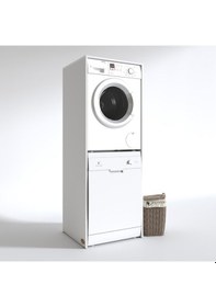 Resim Kenzlife Çamaşır-Bulaşık Makinesi Dolabı Borya Byz 180 70 60 Banyo Kapaksız Arkalıksız Çok Renkli 