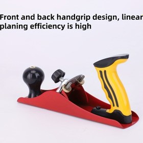 Resim Manuel Avrupa Tarzı Ahşap İşleme El Tornası - Ergonomik Sarı & Siyah Saplı Metal Yapı, Hassas Ahşap İşçiliği ve Kenar Düzleştirme için Lineer Planlama Verimliliği (Elektrik Gerektirmez), Ahşap İşçilik Araçları, Zanaat Ekipmanı, Geleneksel Tasarım, Kaliteli İşçilik, Dayanıklı Alet, Klasik Tasarım, Sağlam Yapı, DIY Tutkunlar İçin 